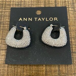 Ann Taylor Rhinestone earrings